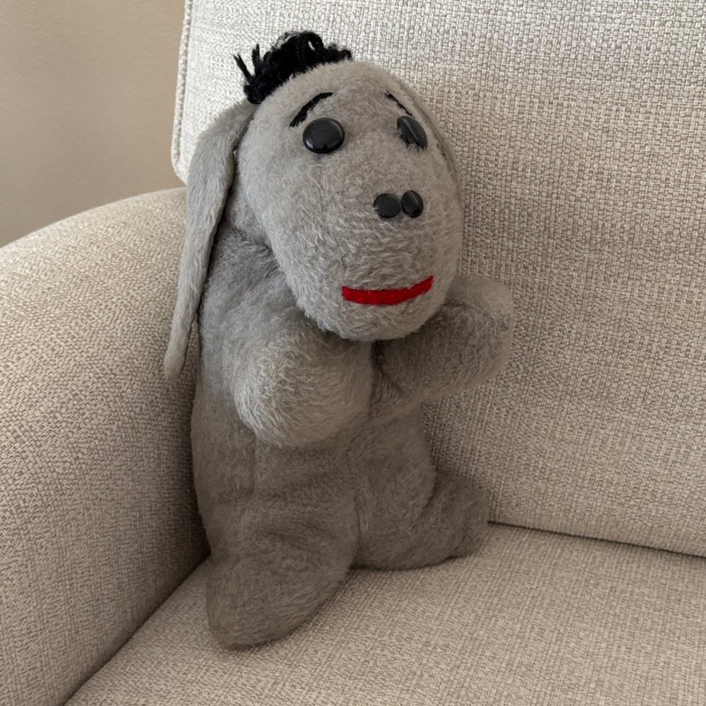 Vintage Winnie The Pooh Eeyore Stuffed Animal